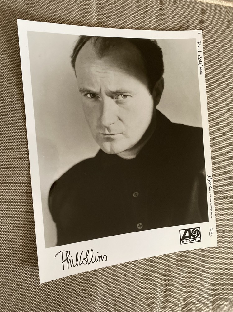 Phil Collins Press Photo 8x10”. See Description.