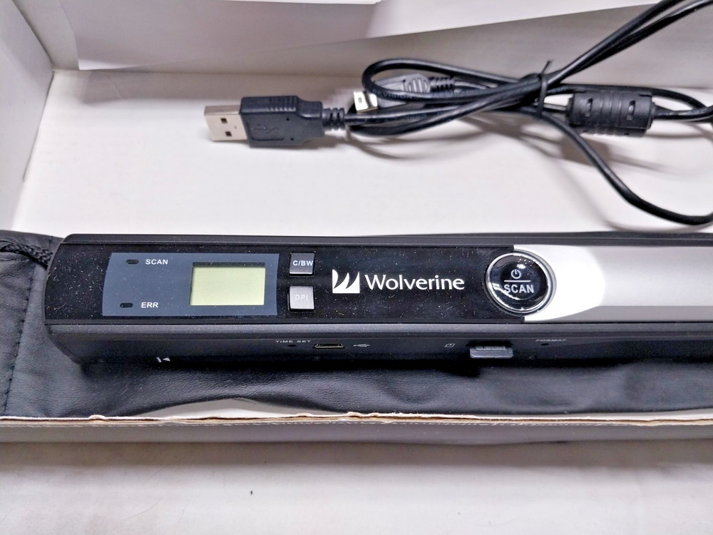 Scanner - Portable Handheld Wolverine PASS Battery Powered Handheld Scanner