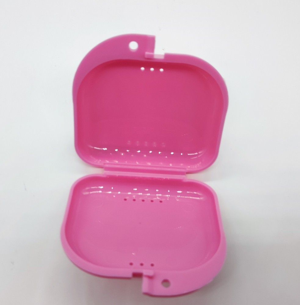 10Pcs Dental Box Retainer Denture Case Orthodontic Storage Container Colors
