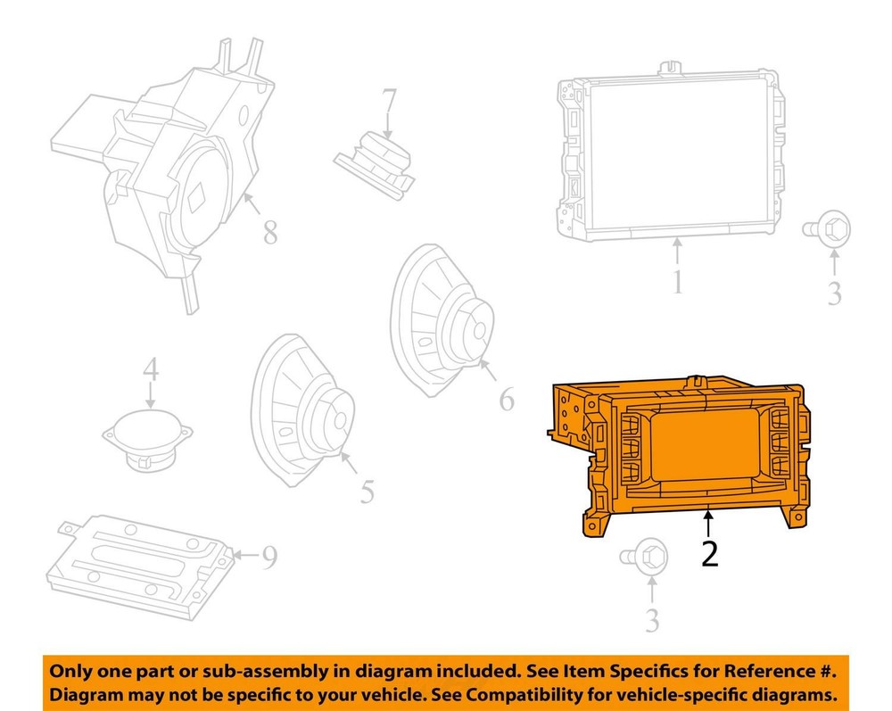 CONTROL PANEL 2014 JEEP CHEROKEE