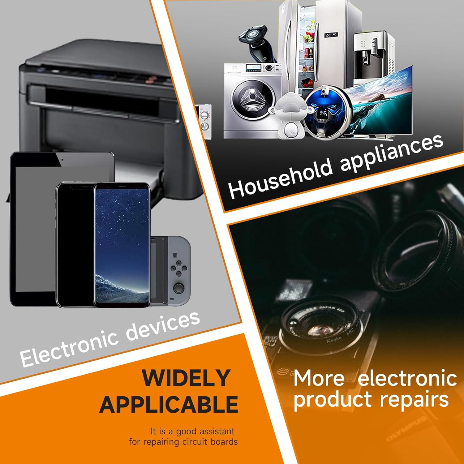 Solder Wick Braid with Flux No-Clean Electronic, DEsoldering Wick Braid Remover