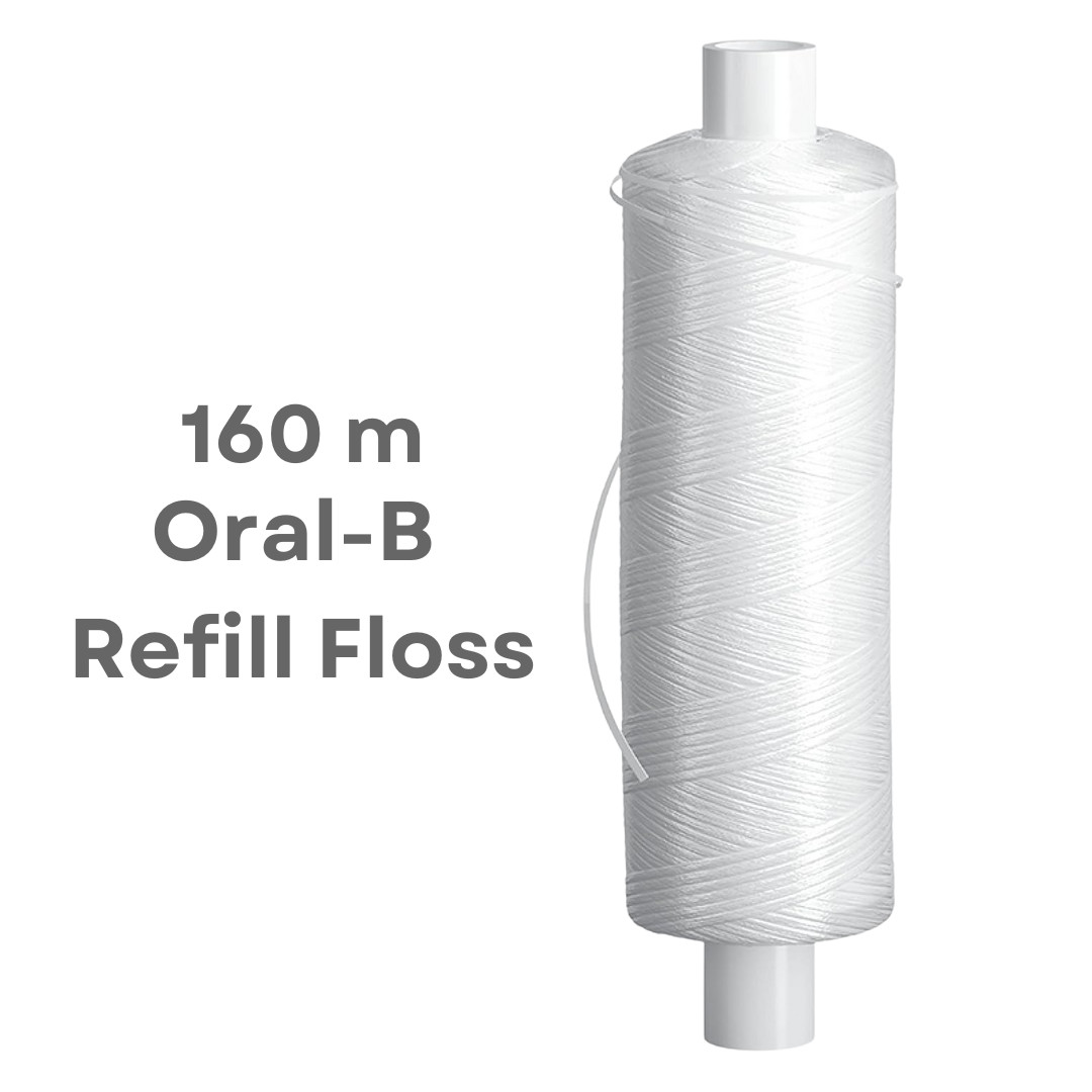 NEW VERSION! Oral-B Glide Floss Refills, 4 SPOOLS- Unflavored, Micro Textured