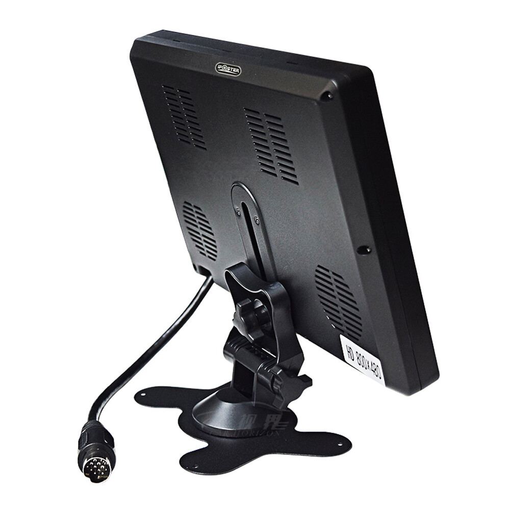 9" QUAD SPLIT MONITOR SCREEN 4x REAR VIEW BACKUP CCD CAMERA SYSTEM FOR TRUCK RV