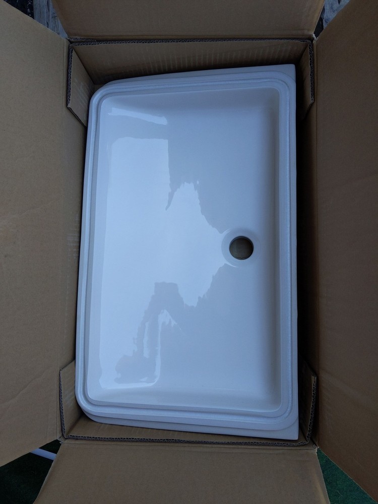 TOTO LT191G#11 Rectangular Undermount Sink with CEFIONTECT, Colonial White