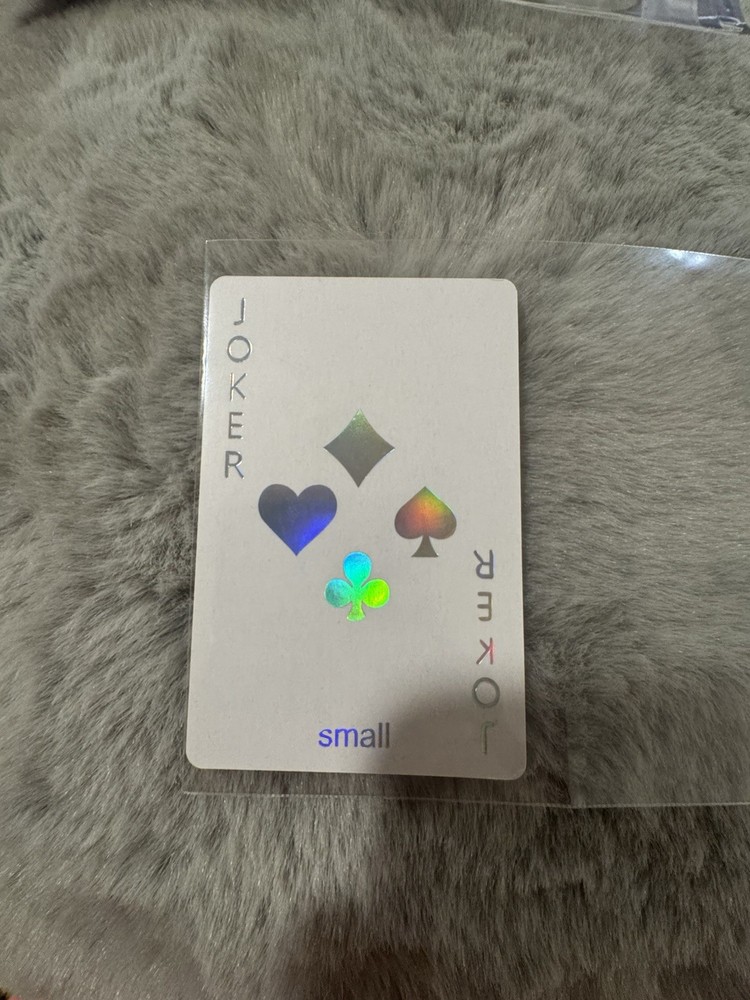 Dior JOY Playing Cards Authentic