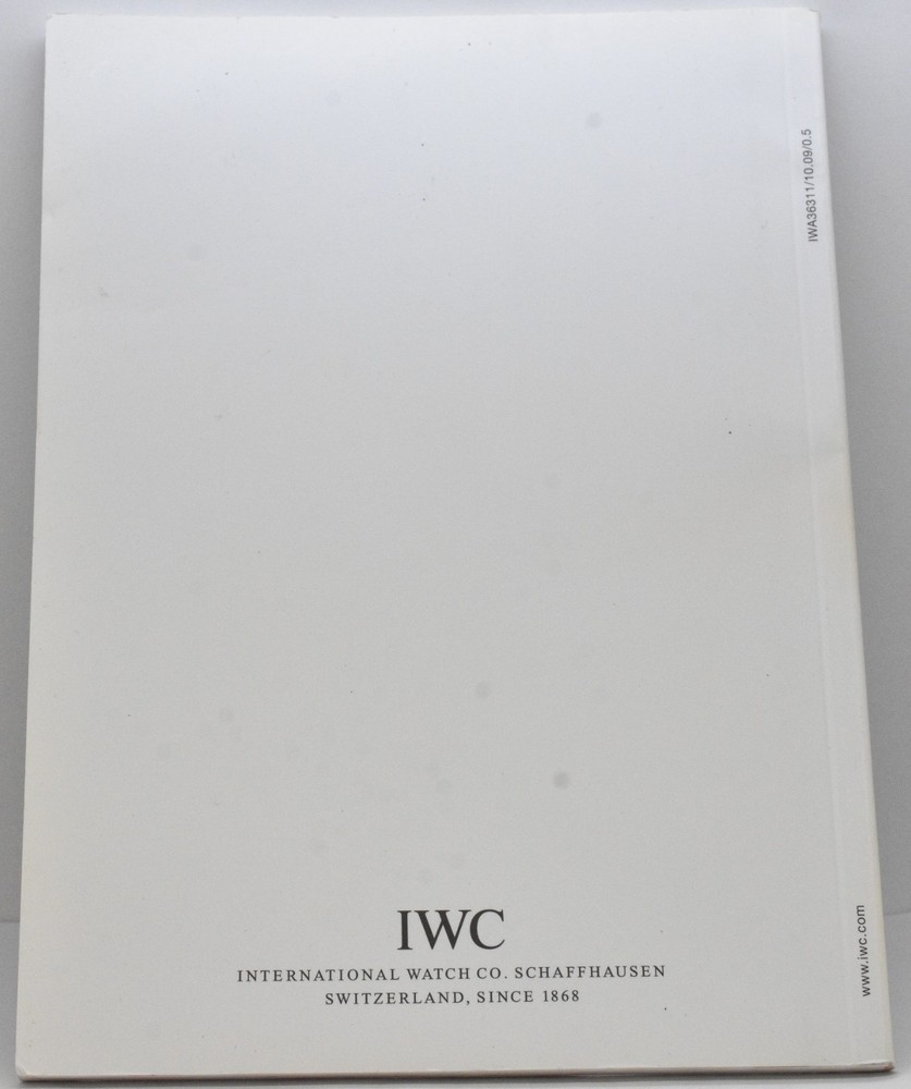 IWC Aquatimer Deep Two Watch Ref. 3547 Operating Instruction Manual