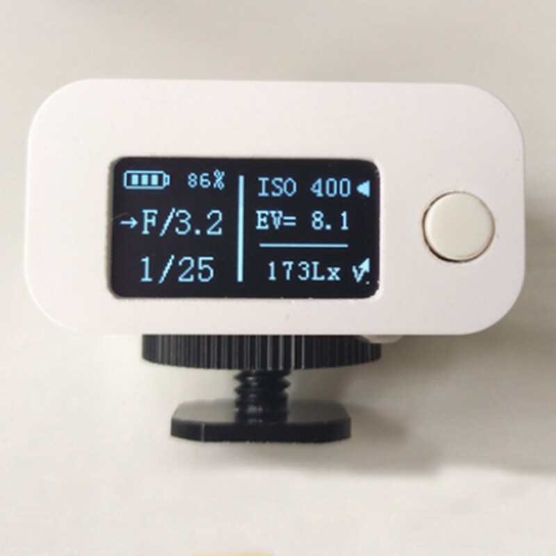 Photography Set-top Reflection Light Meter Hot Cold Shoe Light Meter FAST SHIP