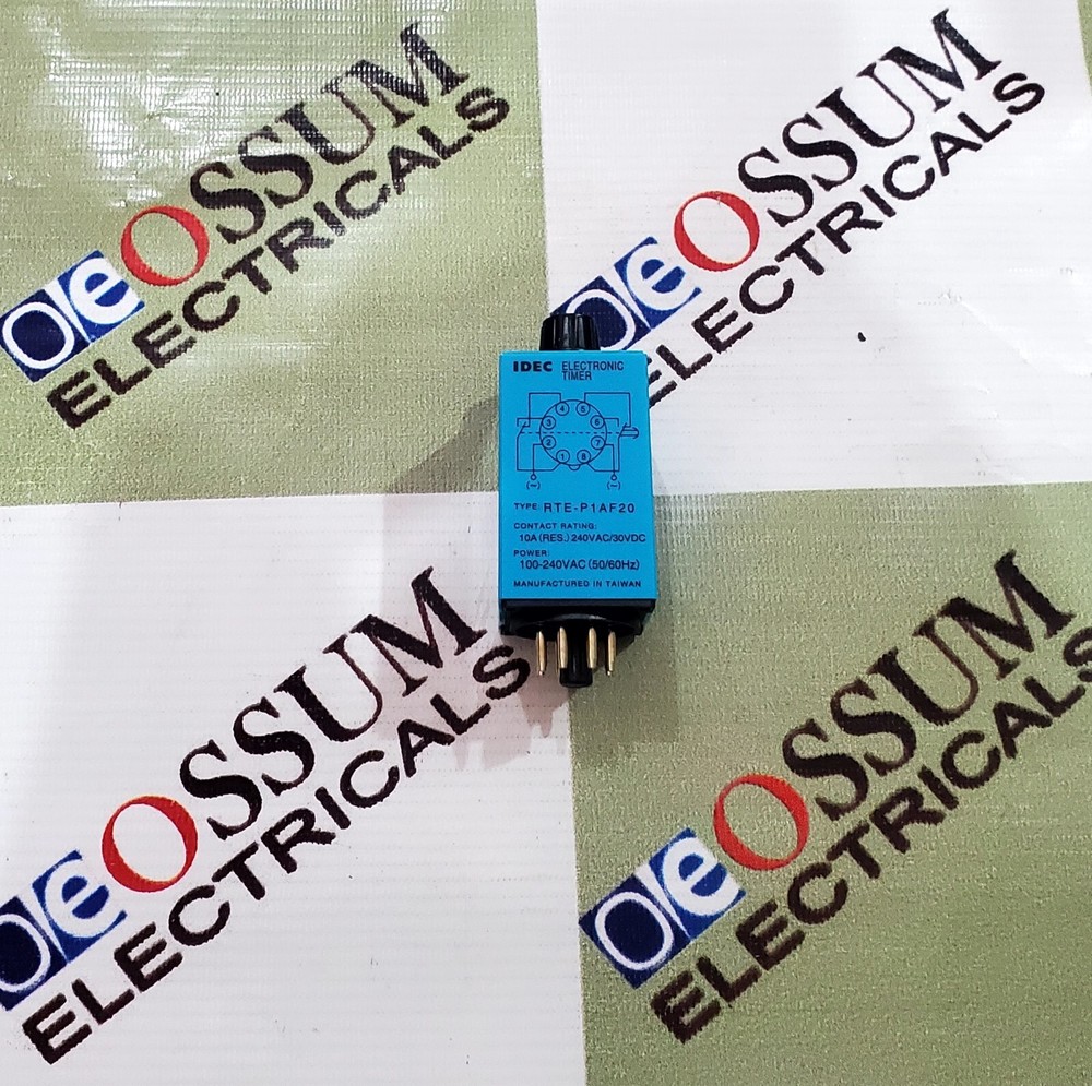 IDEC RTE-P1AF20 ELECTRONIC TIMER VOLTAGE 100-240VAC FAST SHIPPING