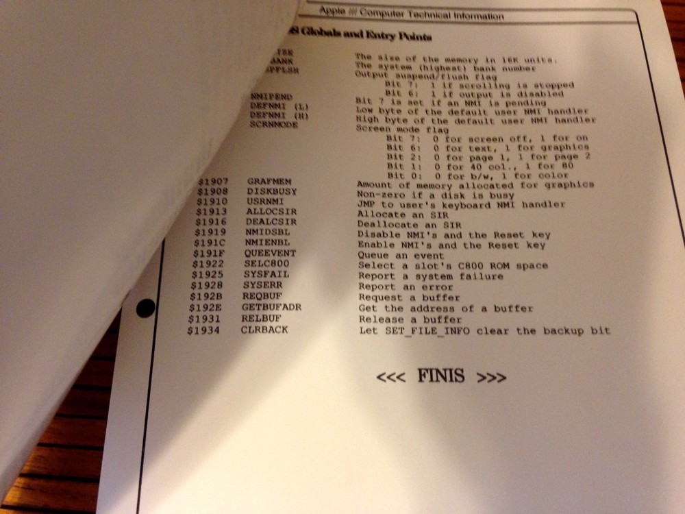 Undocumented Apple / SOS Features / Apple III Home Computers