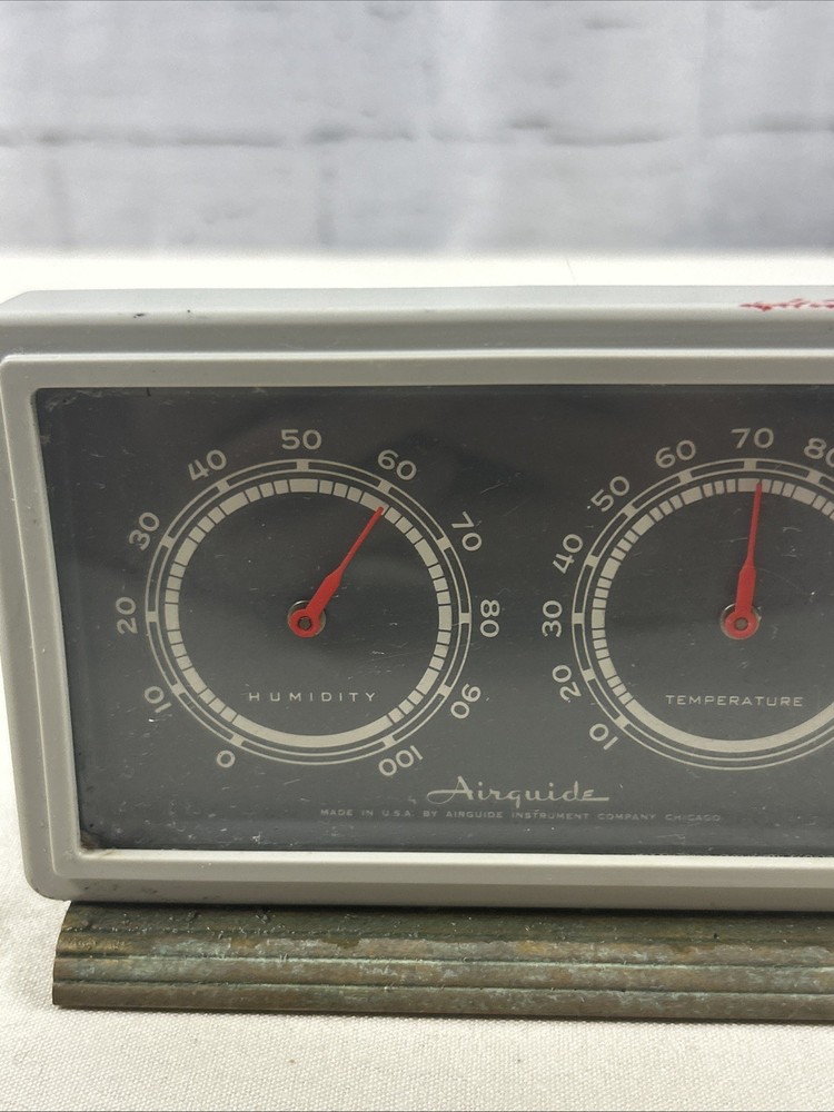 Vintage Airguide Temperature And Humidity