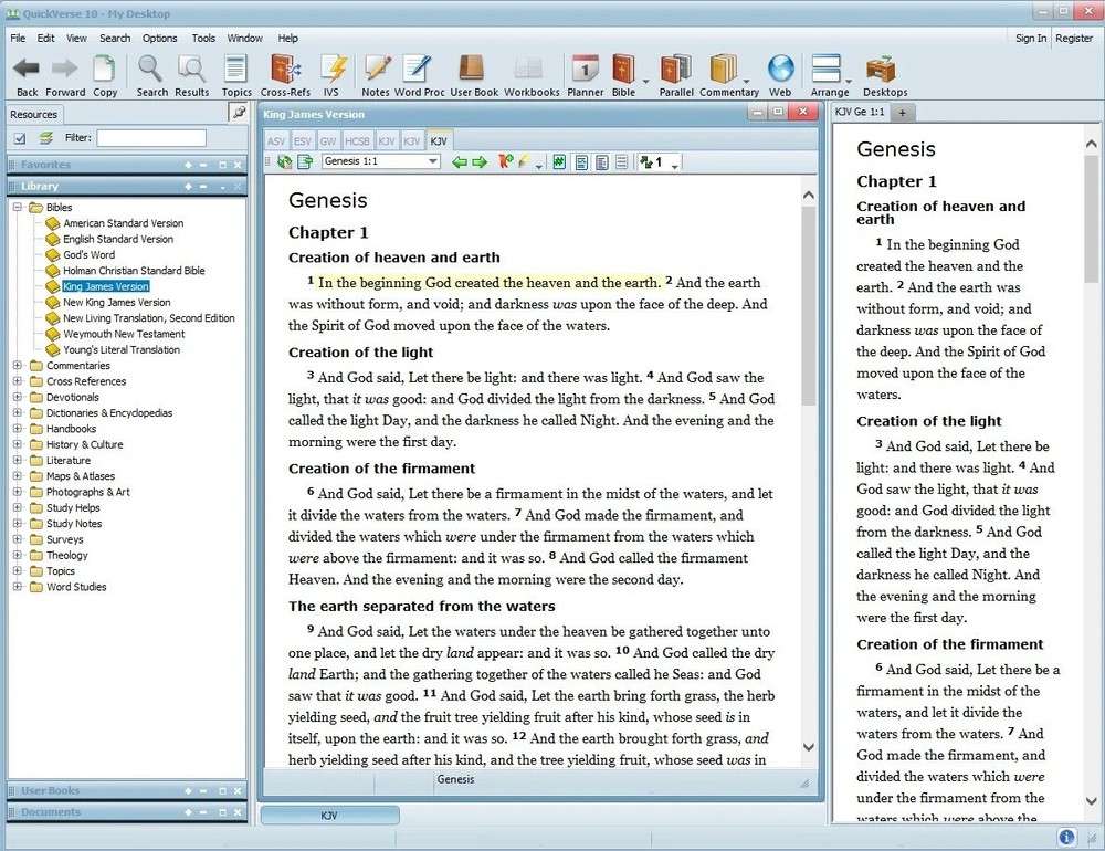 Quickverse 10 Bible Suite Software for Windows