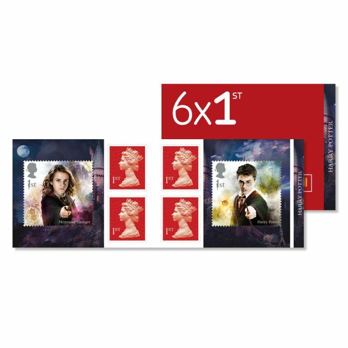 Royal Mail - Harry Potter 1st Class Stamp Book