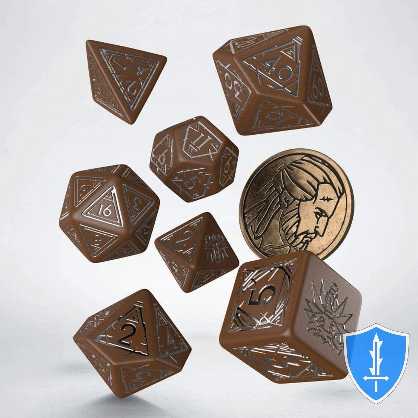 Q-Workshop The Witcher Geralt Roach's Companion Dice Set