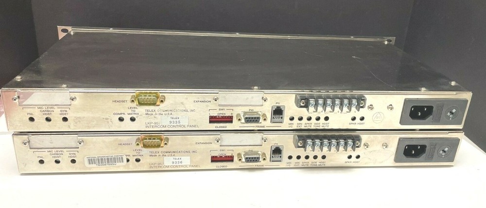 RTS Systems LKP-957 Intercom Control Panel (QTY 2)