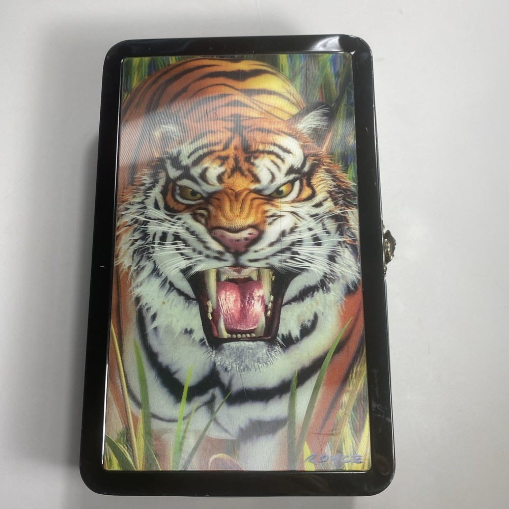 3D SUPPLY BOX OR 3D PENCIL TIN CASE Tiger