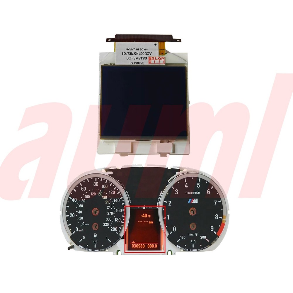 LCD Display A2C53145795 For BMW 5-Series E60/E61/E63/E64/E70 Instrument Cluster
