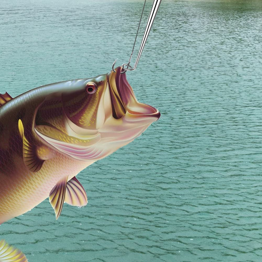 Fish Hook Remover, 4Pcs Fishing Hook Quick Removal Device, Security Extractor Fi