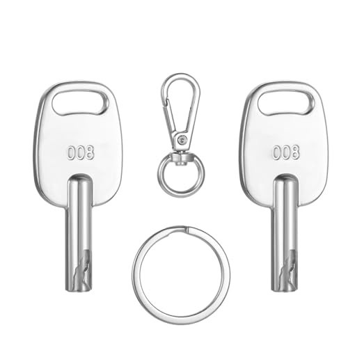 2PCS Master Luggage Key for 008 Combination Lock - Suitcase Lock Replacement