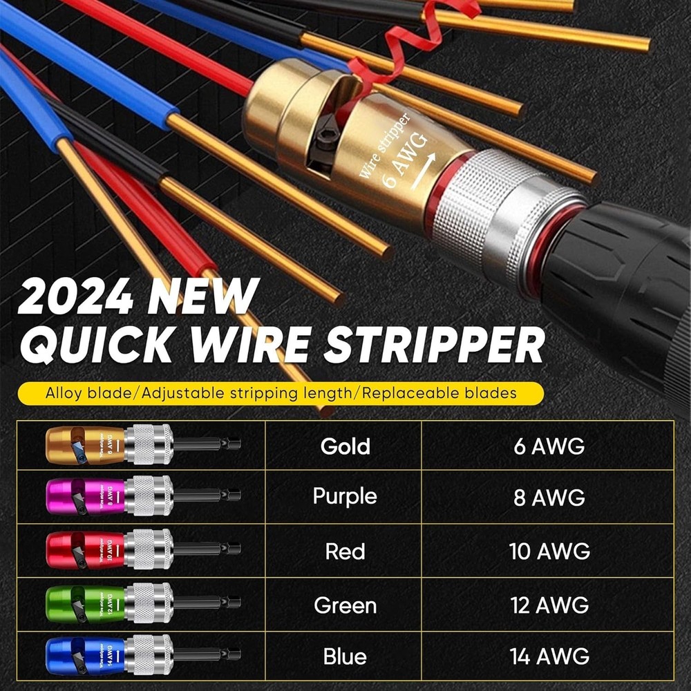Regulations Wire Stripping for Drill, Wire Stripping Tool & Wire Twisting Con...