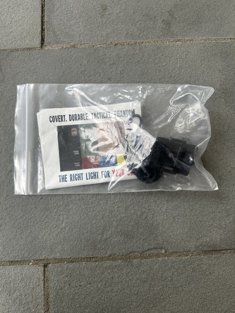 Phantom Hawk Mini Tactical Light-Black. White and Red light Capability