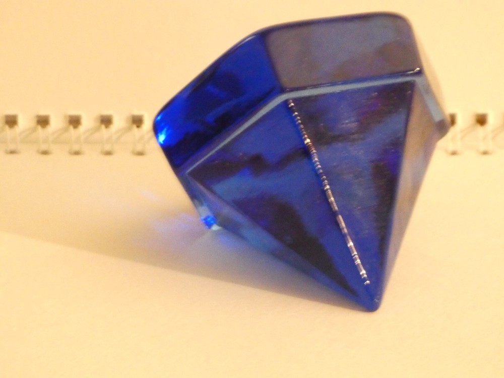 SHIP's DECK PRISM small Dark Blue Prism 3 X 3