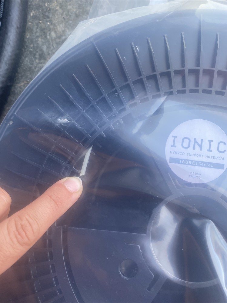 Ionic 2.85mm Filament 3kg For 3D Printer Water Soluble And Breakaway Material