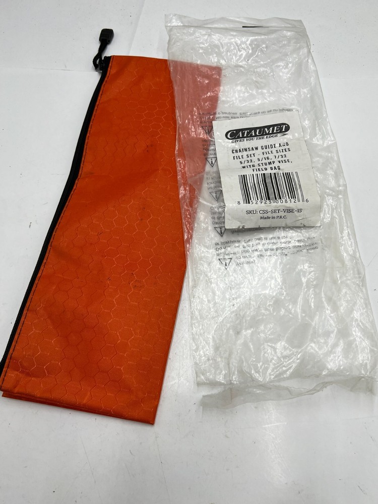 Cataumet Chainsaw Guide and File Field Bag *AS PICTURED*
