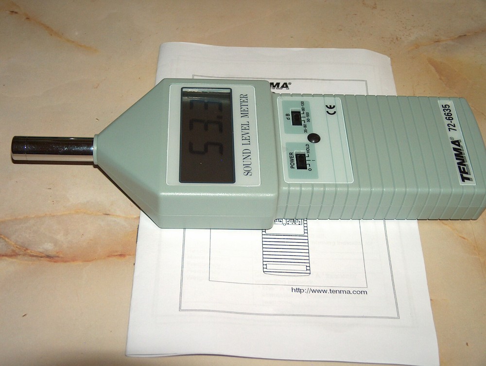 Tenma Model 72-6635 Sound Level Meter
