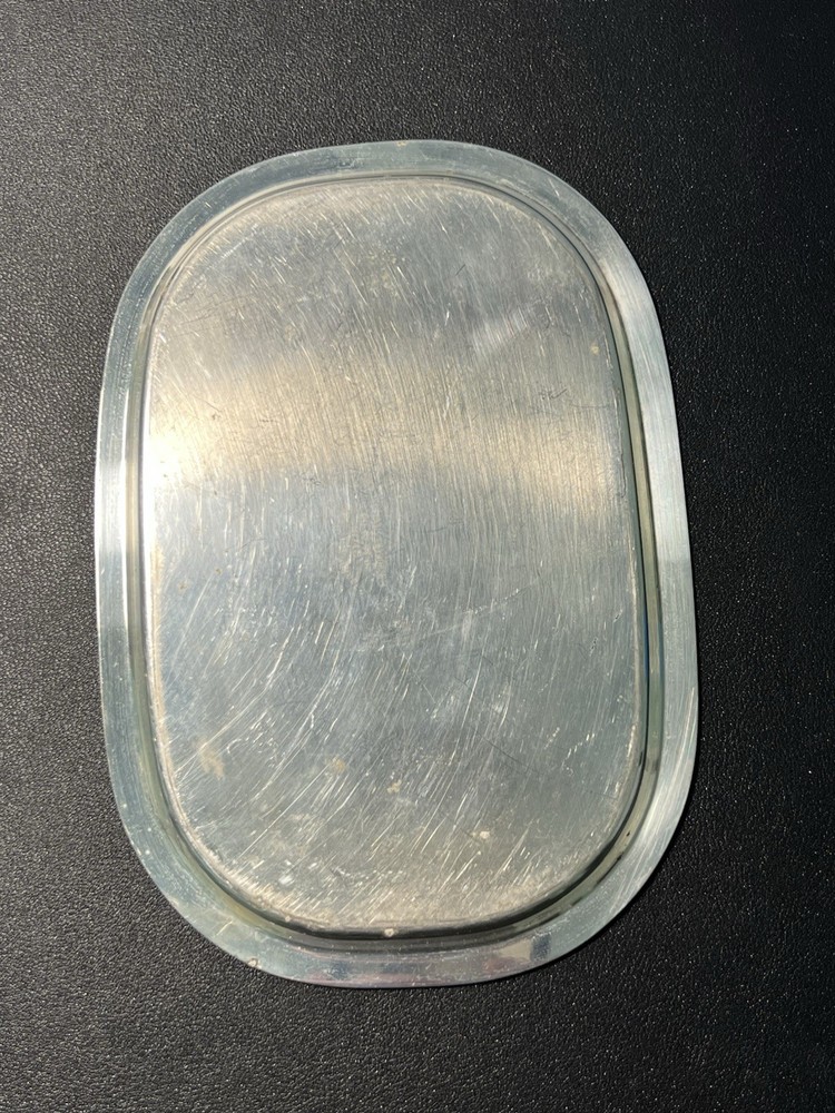 F.B. Rogers 1950s Paul Revere Silverplate Rectangular Serving Tray, 8.25x5.75”