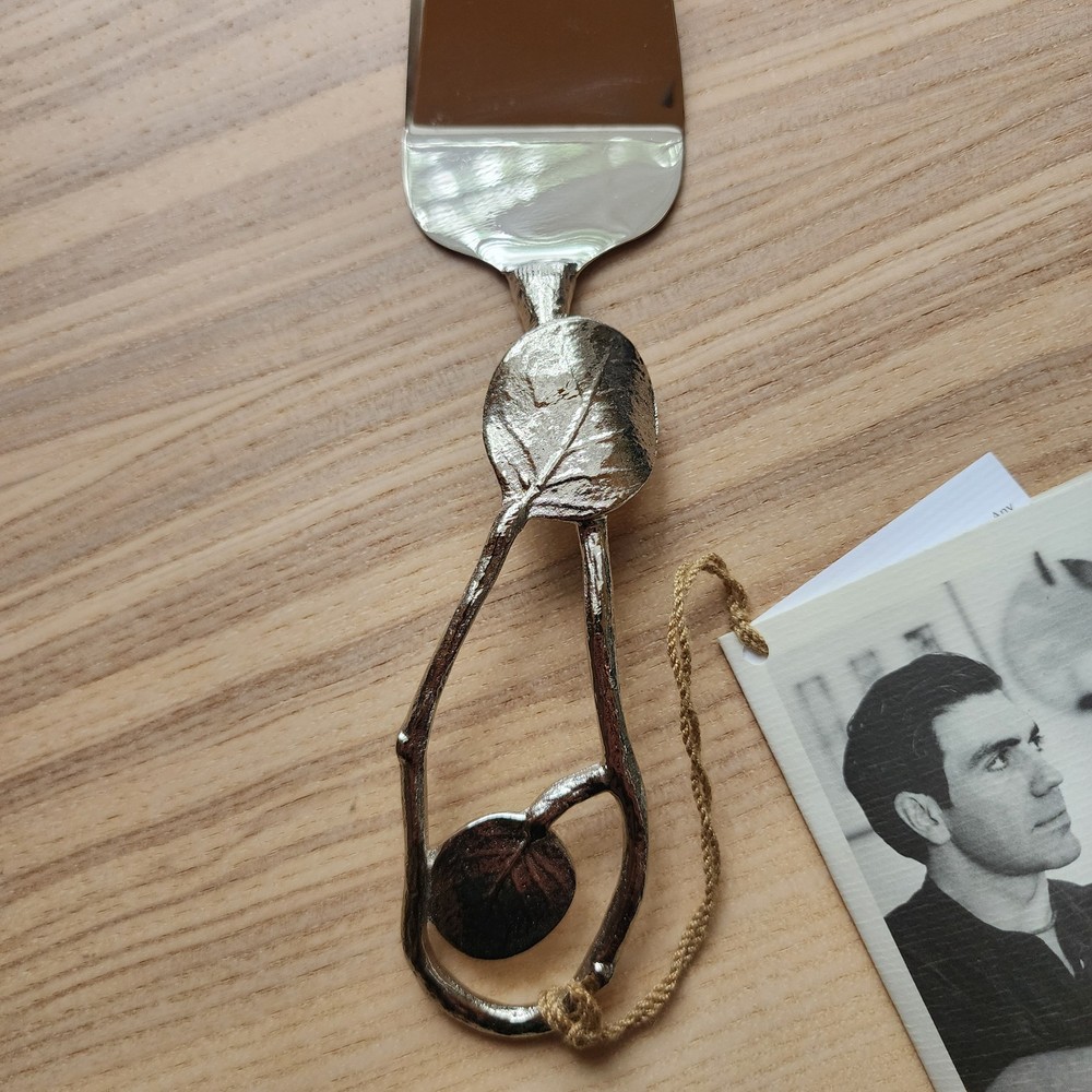 Michael Aram Botanical Leaf Cake Server Celebration Knife ~ READ