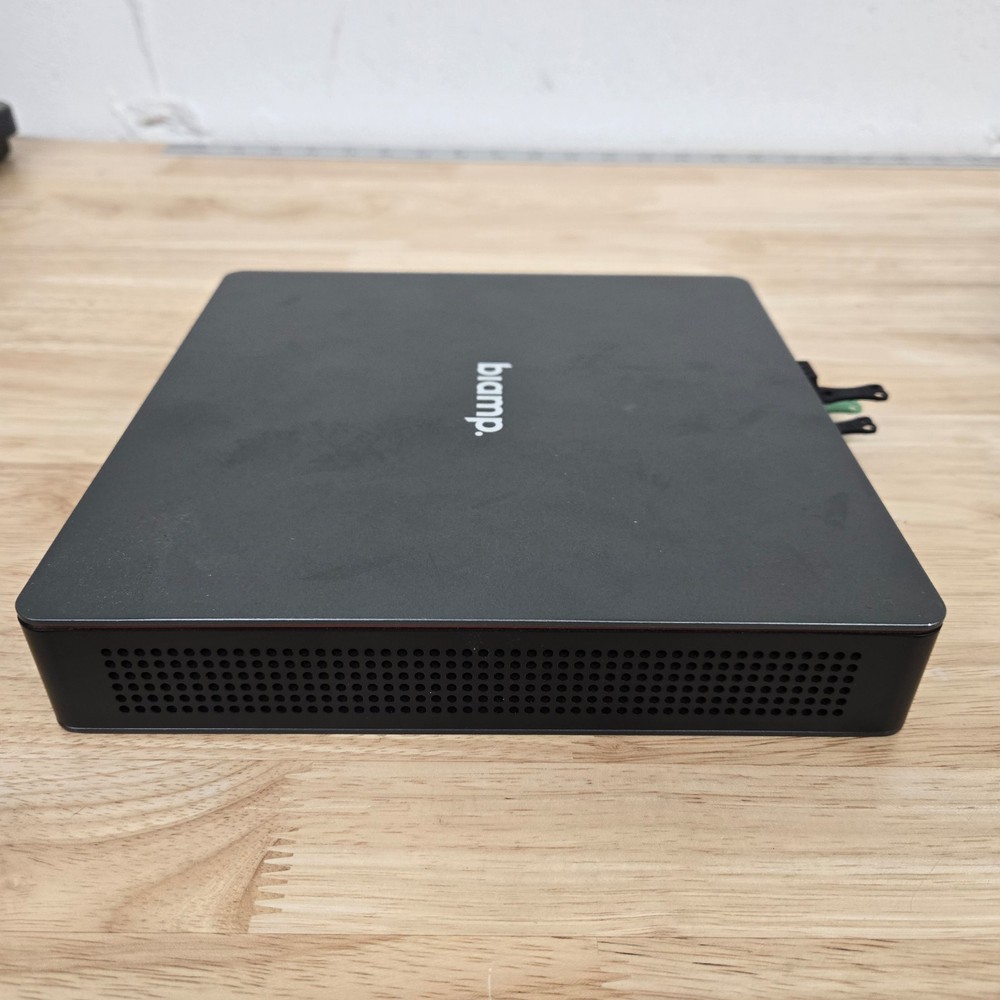 Biamp TesiraFORTE X 400 Meeting Room DSP Multi-Effects Processor + Adapter