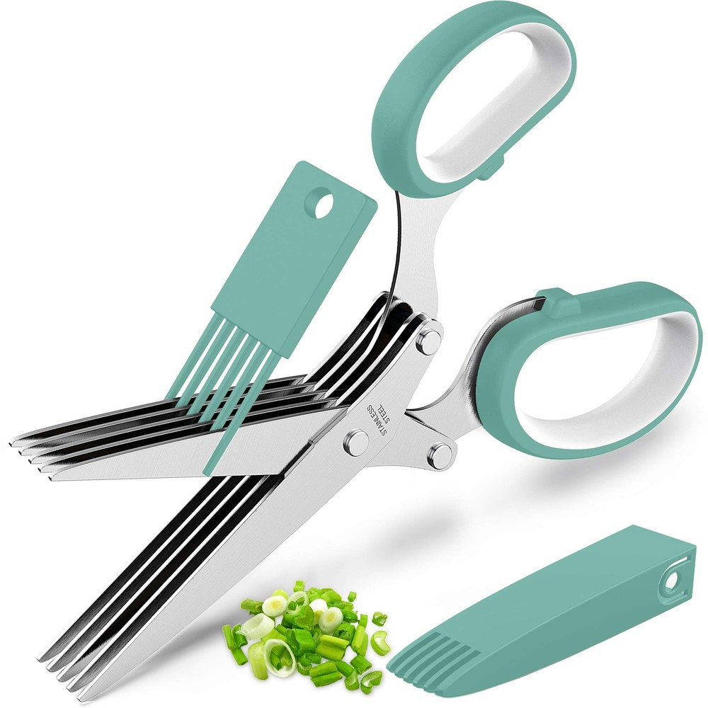 Fun Unique Kitchen Gadgets: Herb Scissors Set - Updated 2026 Cool Kitchen Too...