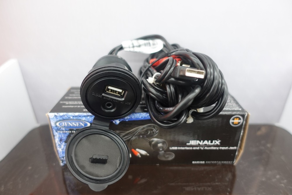jensen usb and auxilary jack