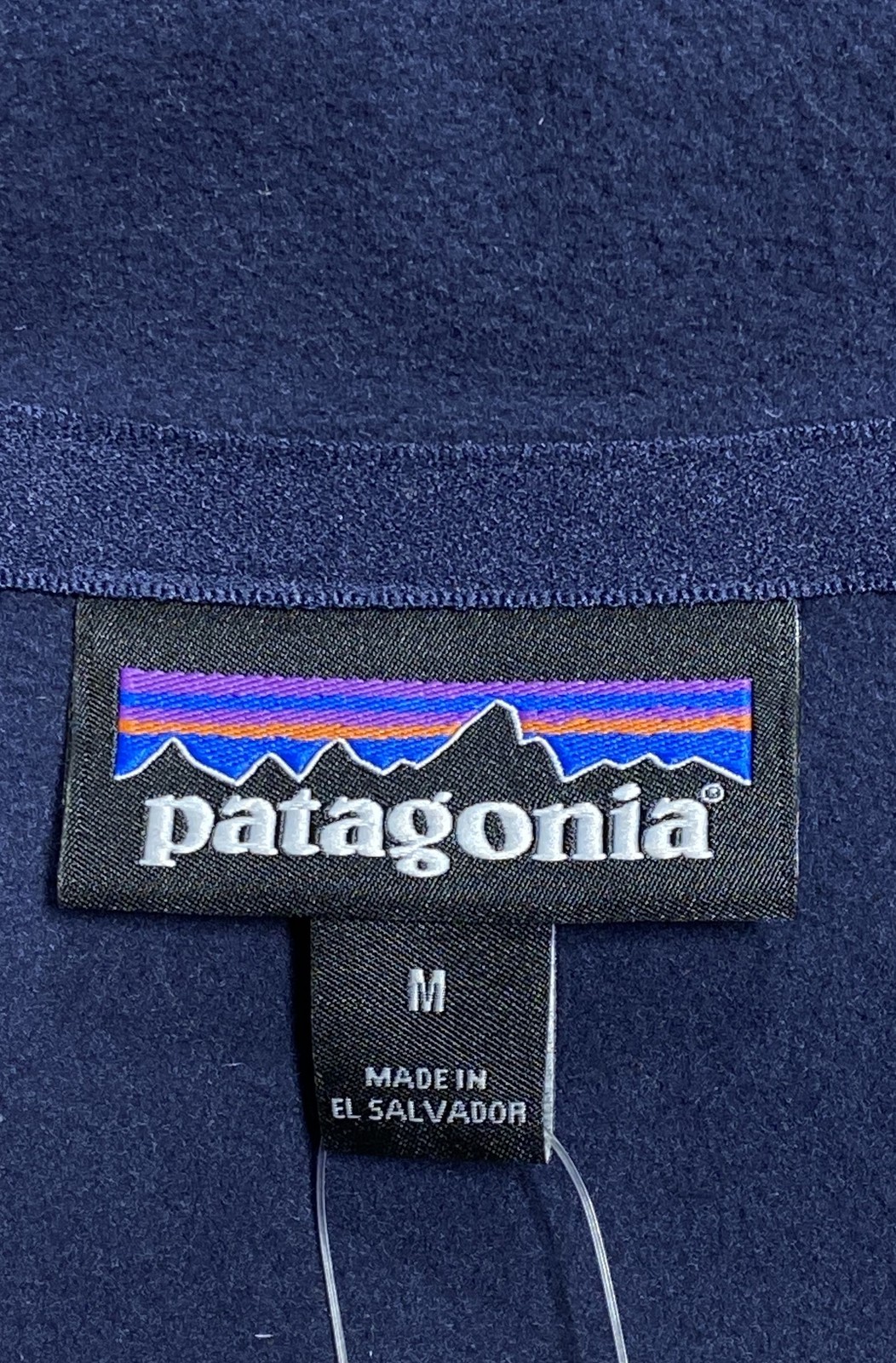 Patagonia Men's Micro D Fleece 1/4 Zip Pullover InfoArmor Logo Navy NWT Size M