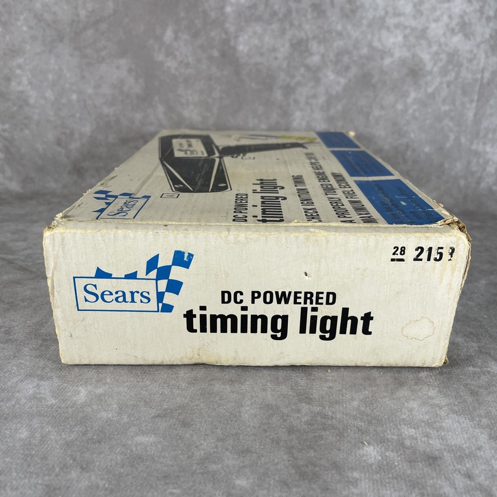 Vintage Sears Inductive Pickup DC Timing Light Model 161.2158 Untested