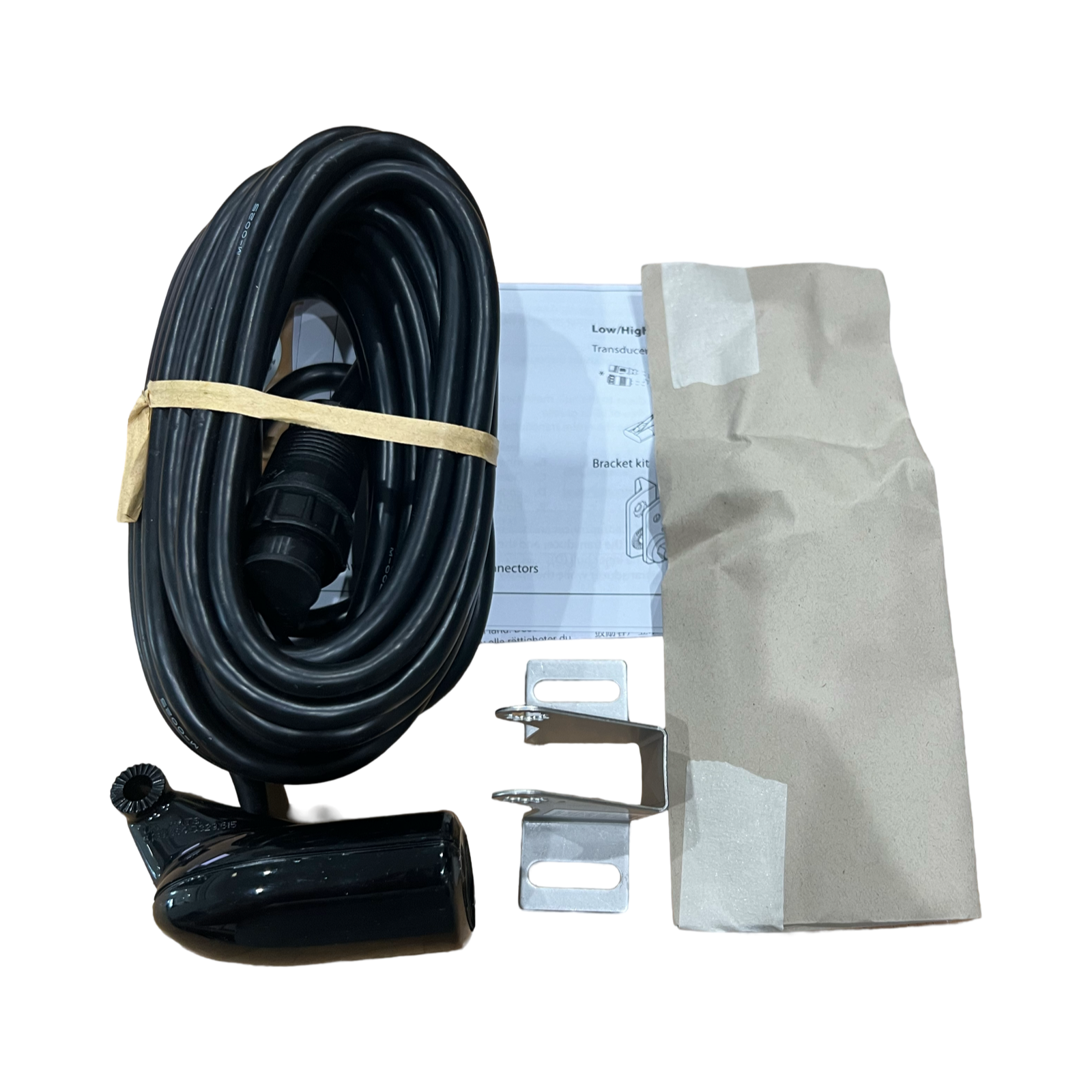 Simrad Lowrance Transom Transducer 9-Pin 83 / 200 kHz With Temp HDI Skimmer