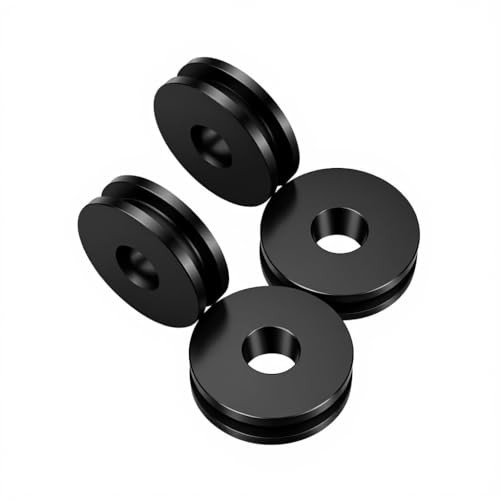 4Pcs Detachable Windshield Bushing Grommets Compatible with Harley Road King