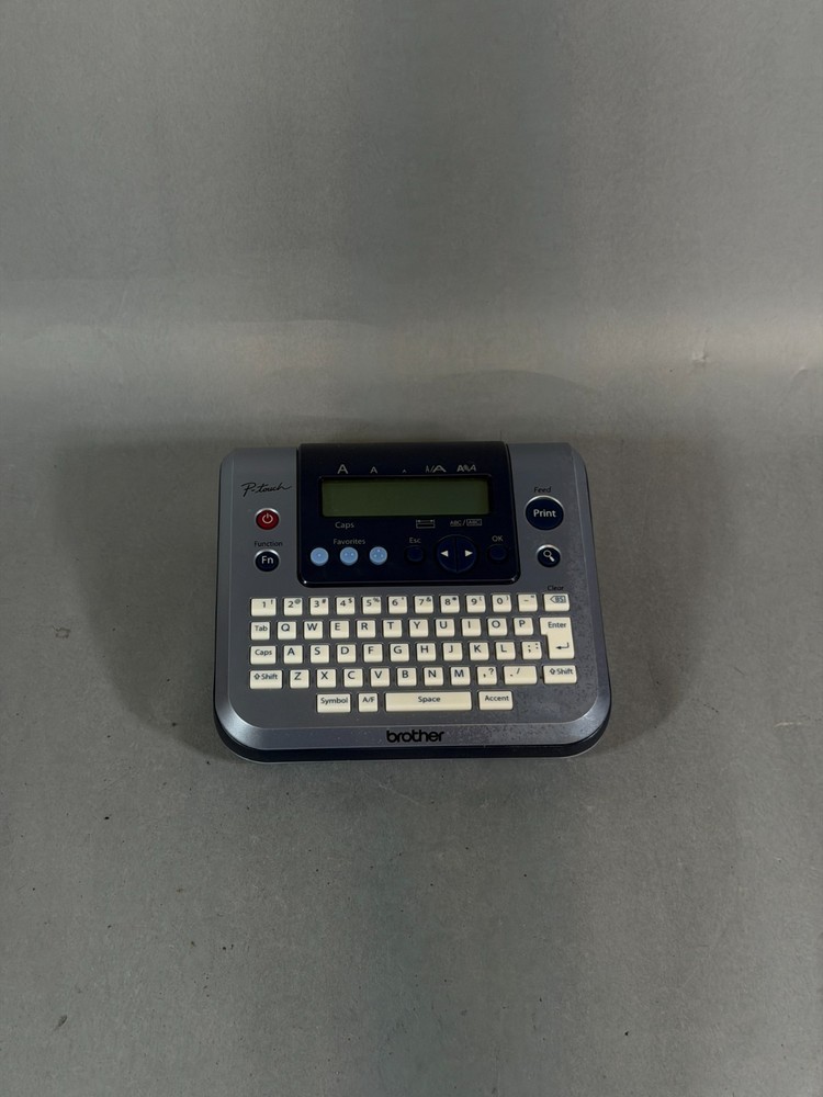 Brother P-touch PT-1280 Electronic Label Maker - Tested & Working No Cable