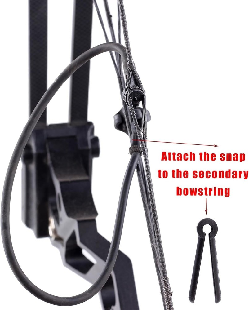 Complete Archery Bowstring Kit: Peep Sight, Separator Tool & Serving Thread