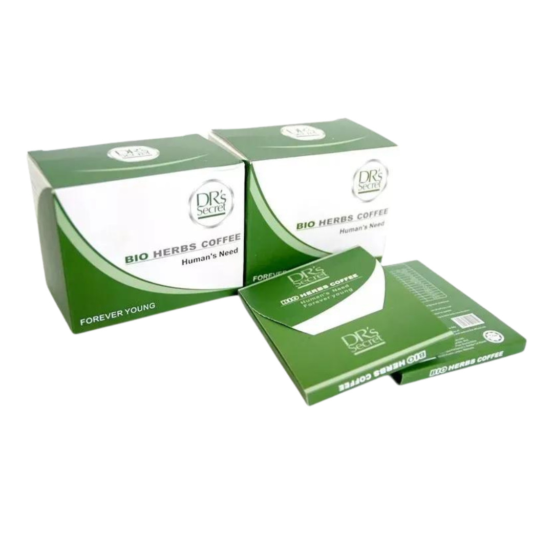 10 X Green Coffee Secret Original Natural Herbal 6 sachets - Express Shipping