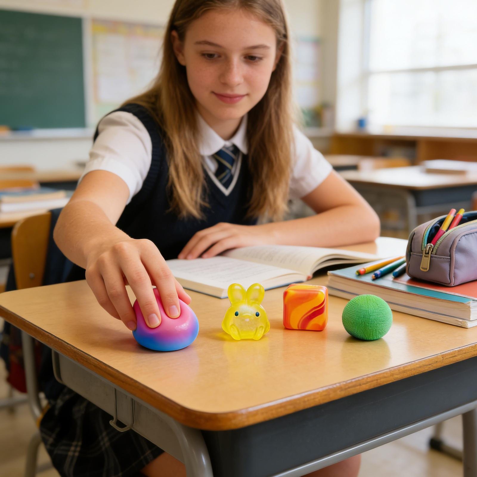 NeeDoh Golden Egg Hunt - Sensory Squeeze Toy Squishy Toy Set Easter Fidget Toy