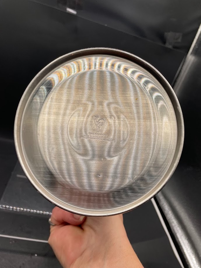 Vintage Stainless Insulated Silver Brit. Design Carafe Coffee Chocolate Pot