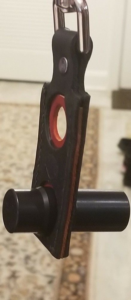 Leather Pool Cue Thread Protector Holder