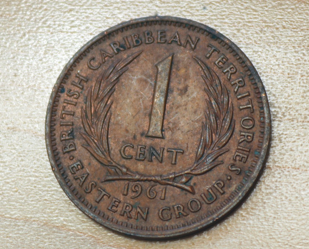 1961 East Caribbean States 1 Cent