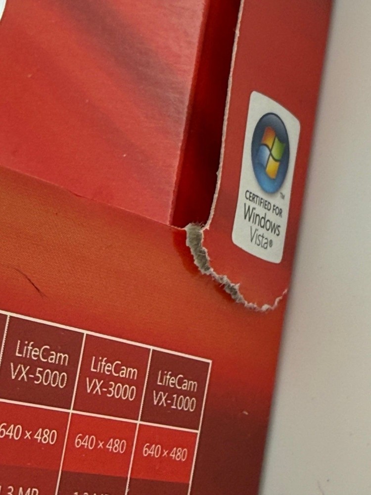 MICROSOFT LIFECAM VX-5000 WEB CAM World Class VGA Optics