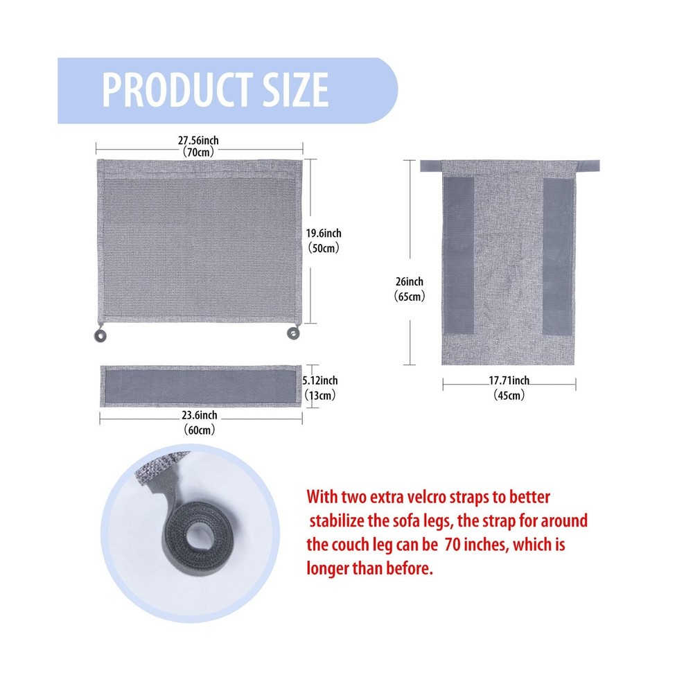 Cat Scratch Couch Protector with Sisal Mat,Couch Protector from... FAST USA SHIP