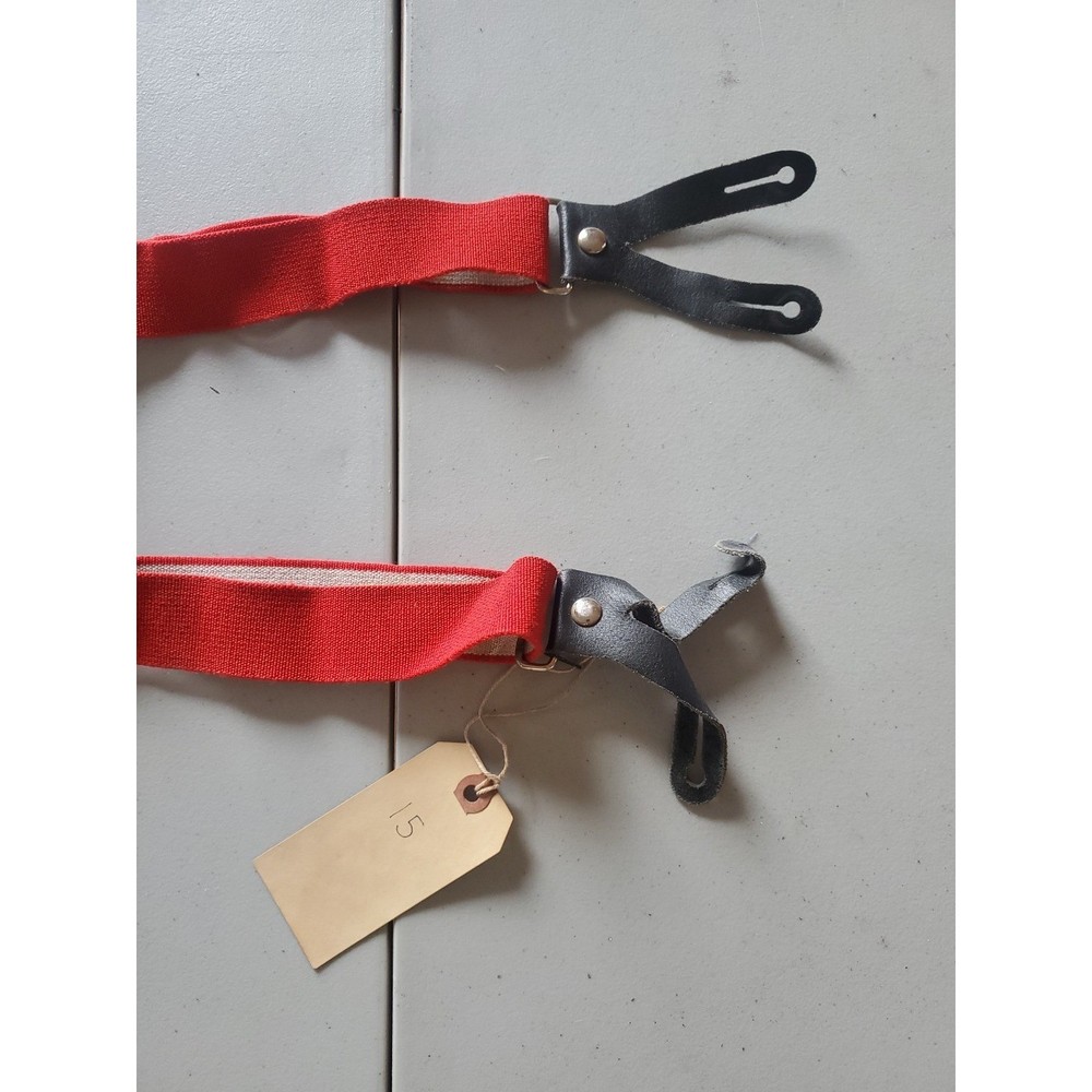 Retired Firefighter fireman suspenders