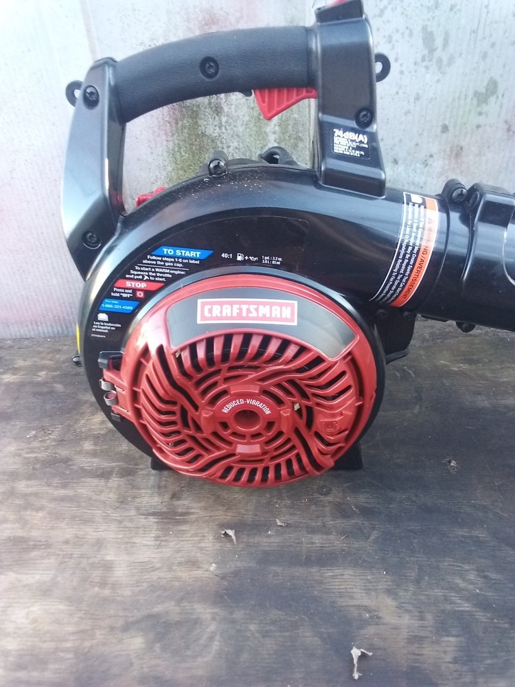 Craftsman 2cycle leaf blower  27cc