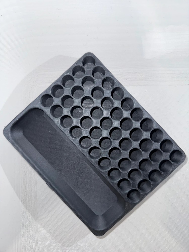 .357 Ammunition Range/Reloading Tray - 50 Round Capacity (Carbon Fiber)