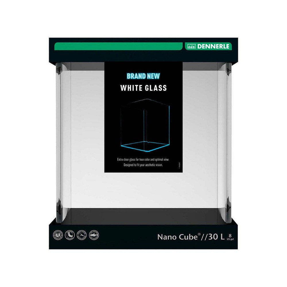 Dennerle Nano Cube White Glass 30L